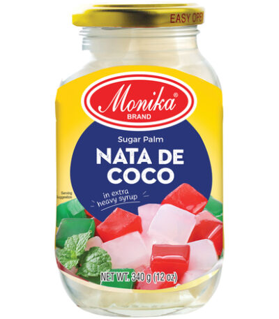 Monika Nata de Coco Wit op zware siroop 340 g