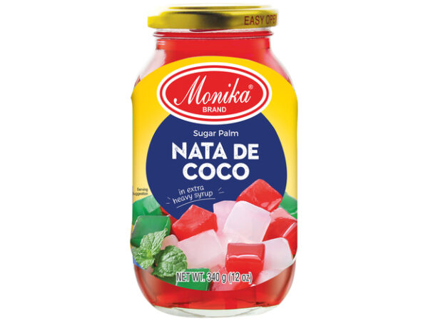 Monika Rode kokosgelblokjes op zware siroop 340 g