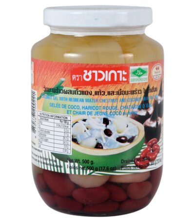 Chaokoh Kokosgelei, Kidneybonen & Waterkastanjes 500 g