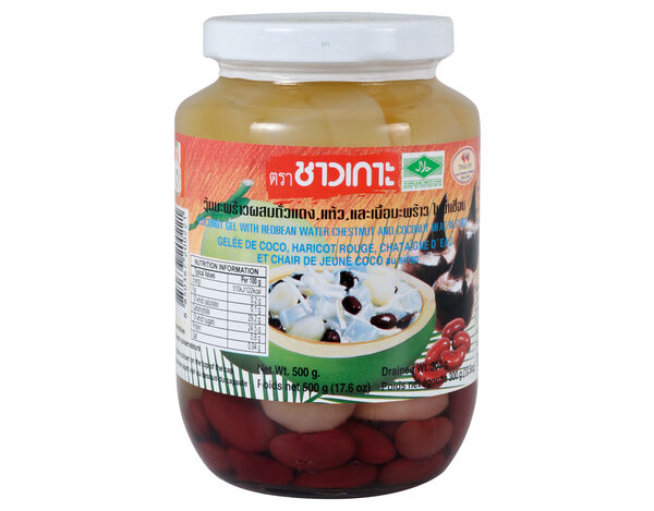 Chaokoh Kokosgelei, Kidneybonen & Waterkastanjes 500 g