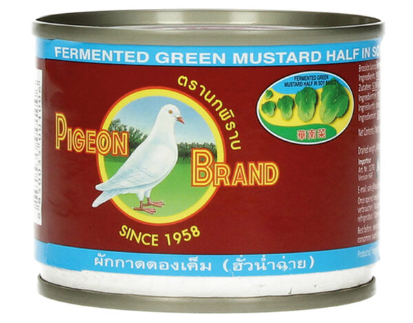 Pigeon Gefermenteerde Groene Mosterdkool in Sojasaus 140 g