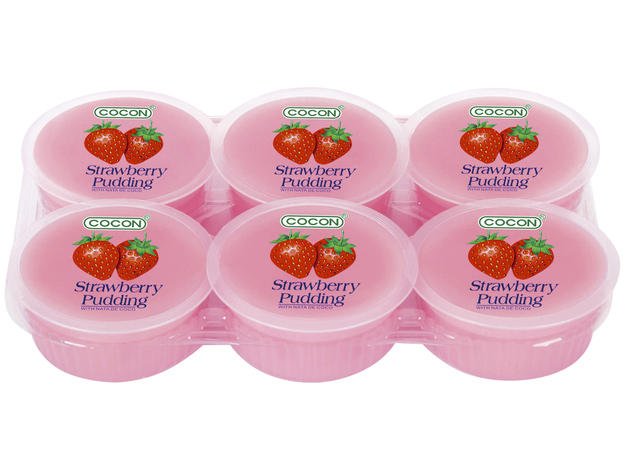 Cocon Nata de Coco Aardbeiendessert 480 g