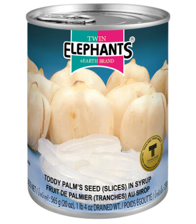 Twin Elephant Earth Toddy's Palmzaden in schijven (op siroop) 565 g
