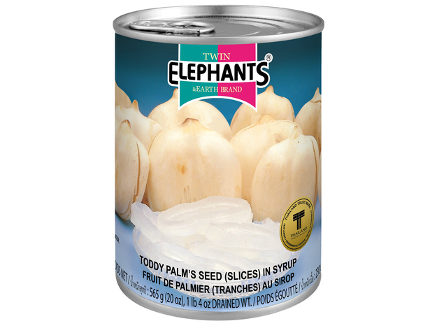 Twin Elephant Earth Toddy's Palmzaden in schijven (op siroop) 565 g