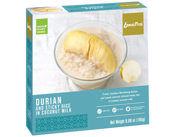 Lamai Thai Durian met Kokoskleefrijst 195 g
