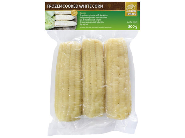 Golden Turtle Witte Maïs (Gekookt) 500 g
