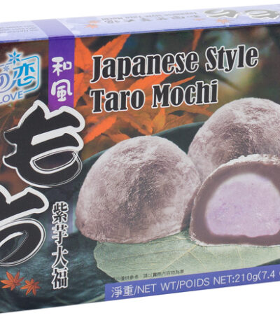 Yuki & Love Mochi Japanse rijstcake Taro smaak 210 g