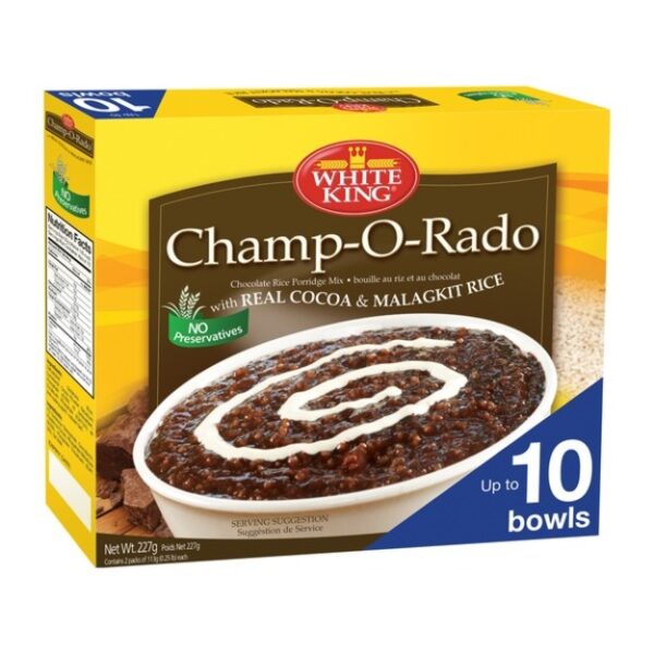 White King Champ-O-Rado Chocolade-Rijstepapmix 113 g