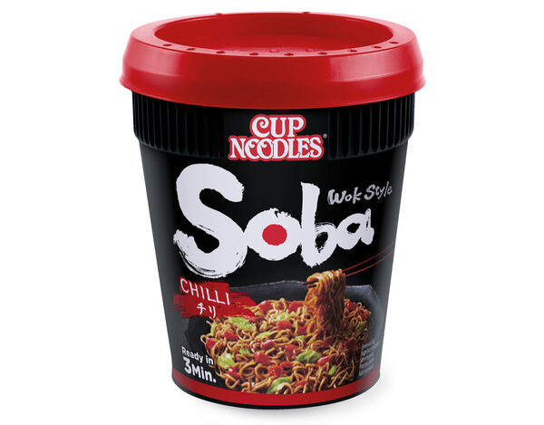 Nissin Chilli Soba Noedels 92 g