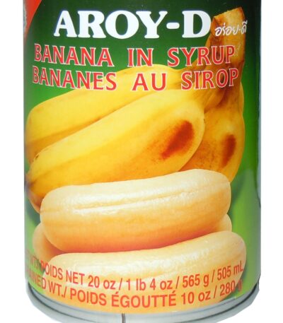 AROY-D Banana in Syrup 565 g