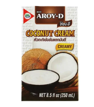 AROY-D Coconut CREAM UHT 21% Fat 250 ml