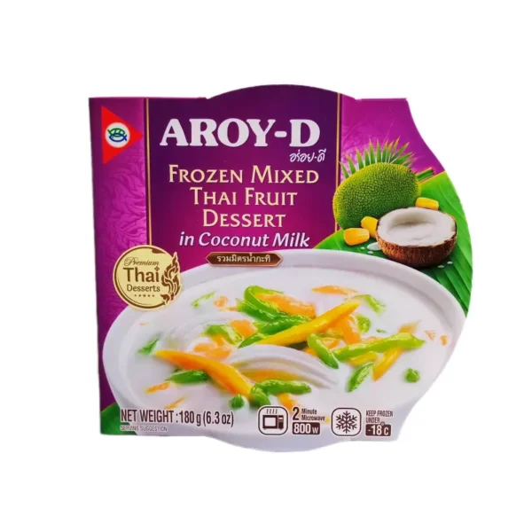 Aroy-D Mixed Thai Fruit in Coconut Milk 180 g