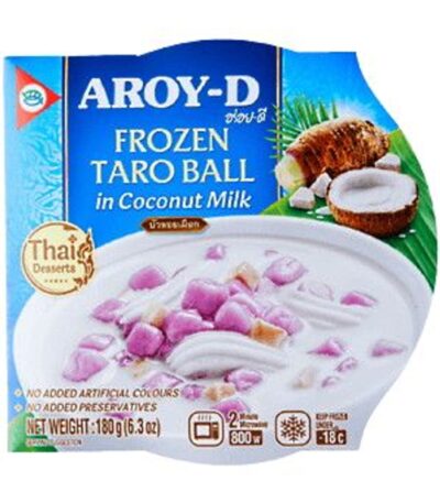 Aroy-D Taro Ball in Coconut Milk 180 g