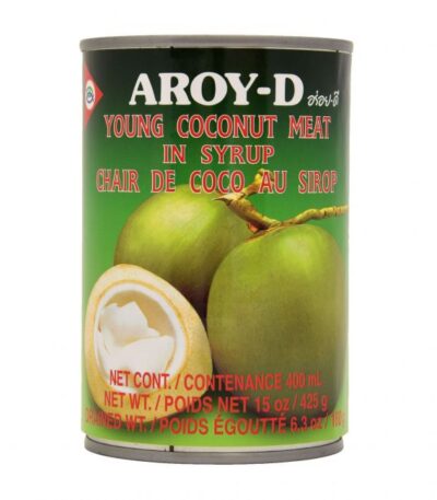 AROY-D Young Coconut Meat in Syrup 425 g
