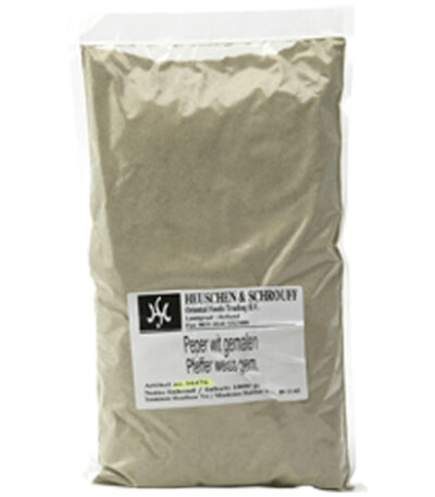Gemalen witte peper 1 kg