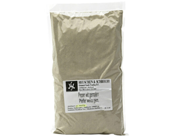 Gemalen witte peper 1 kg