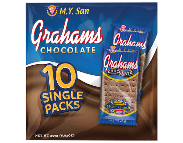 M.Y. San Grahams Chocolade Tarwebiscuits 200 g