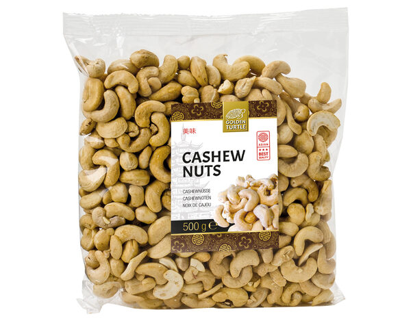Golden Turtle Cashewnoten 500 g