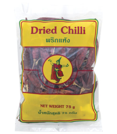 Thai Dancer Gedroogde Chili goot 75 g