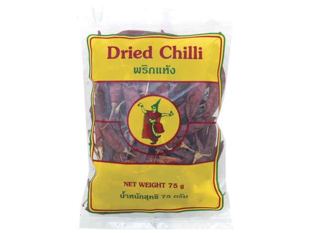 Thai Dancer Gedroogde Chili goot 75 g