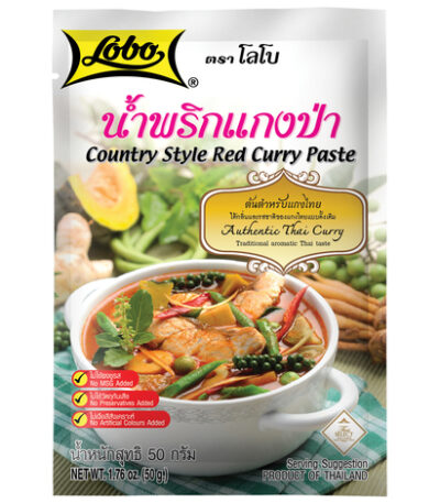 Lobo Rode Country Style Currypasta 50 g