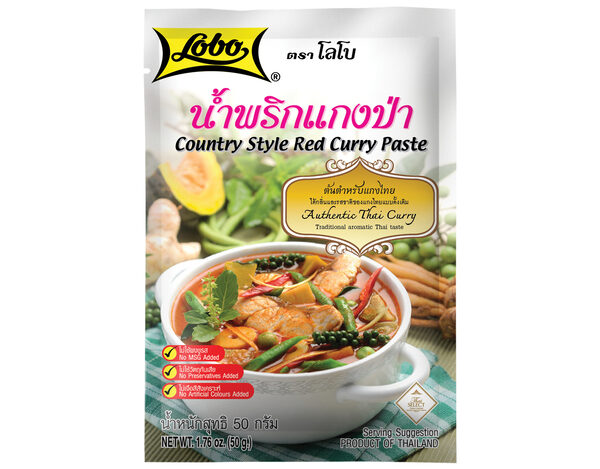 Lobo Rode Country Style Currypasta 50 g
