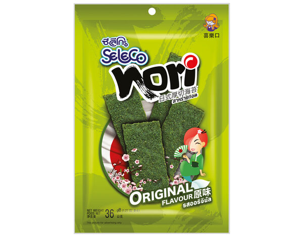 Seleco Zeewier Snack (Knapperig) 36 g