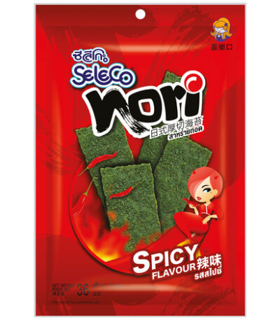 Seleco Zeewier Snack (Knapperig - Pikant) 36 g