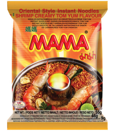 Mama Instant Noedels Tom Yum Garnalen-Room Jumbo Pack 90 g