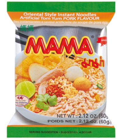 Mama Instant Noedels Tom Yum Varkensvlees 60 g