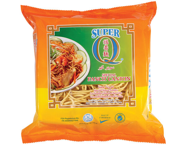 Super Q Brand Pancit Canton Noedels 227 g