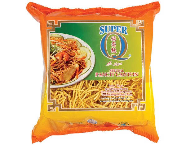 Super Q Brand Pancit Canton Noedels 454 g