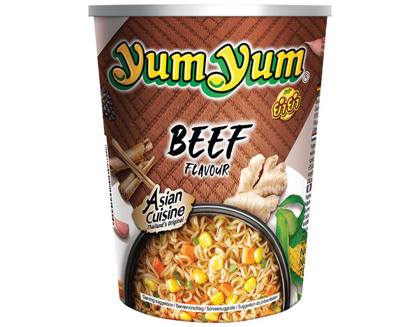 Yum Yum Instant Cupnoedels Rundvlees 70 g