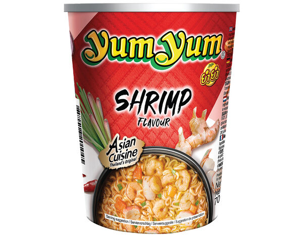 Yum Yum Instant Cupnoedels Garnaal 70 g