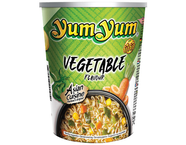 Yum Yum Instant Cupnoedels groenten 70 g