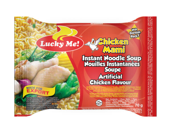 Lucky Me Instant Noedels kip 55 g