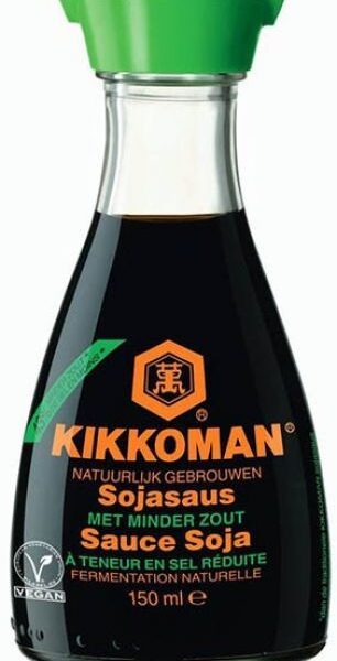 Kikkoman Sojasaus (minder zout) 150 ml