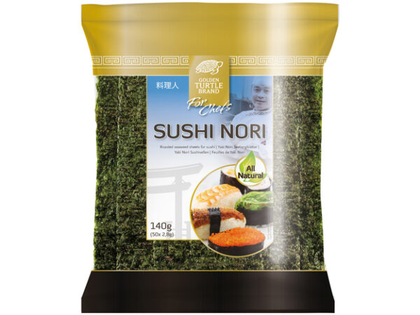 Golden Turtle Chef Yaki Nori geroosterd zeewier 140 g
