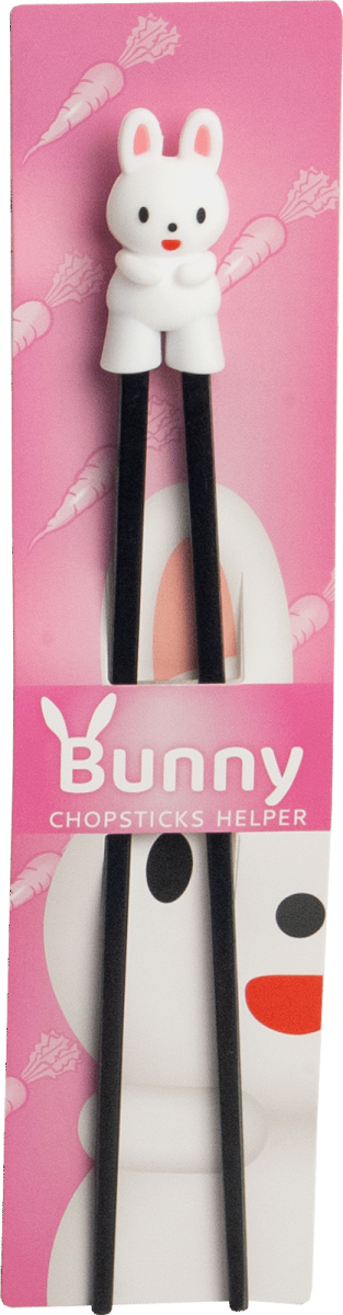 Eetstokjes met eetstokjeshulp - Bunny