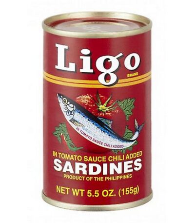 Ligo Sardientjes in Hete Tomatensaus 155 g