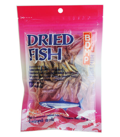 BDMP Gezouten Gedroogde Ansjovis (Zonder Kop) 100 g