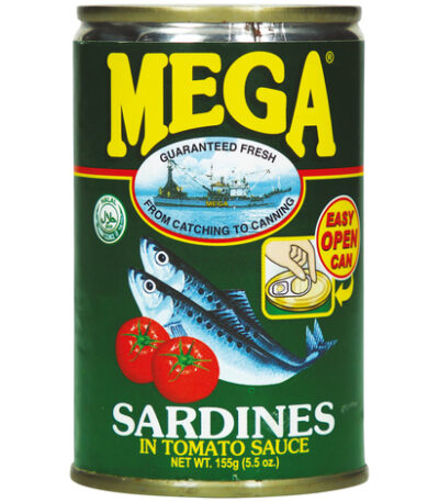 Mega Sardientjes in Tomatensaus 155 g