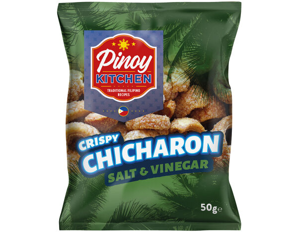Pinoy Kitchen Knapperige Chicharon chips Salt & Vinegar 50 g