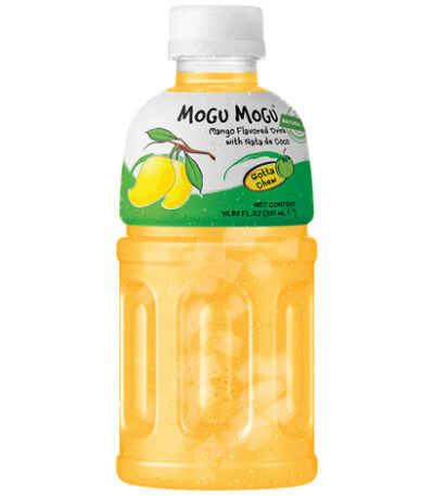Mogu mogu Mango Drink met Nata de Coco 320 ml