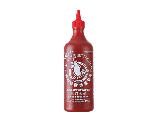 Flying Goose Srirachasaus extra pittig 730 ml