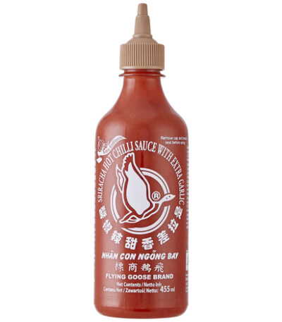 Flying Goose Sriracha Chilisaus & Knoflook 455 ml