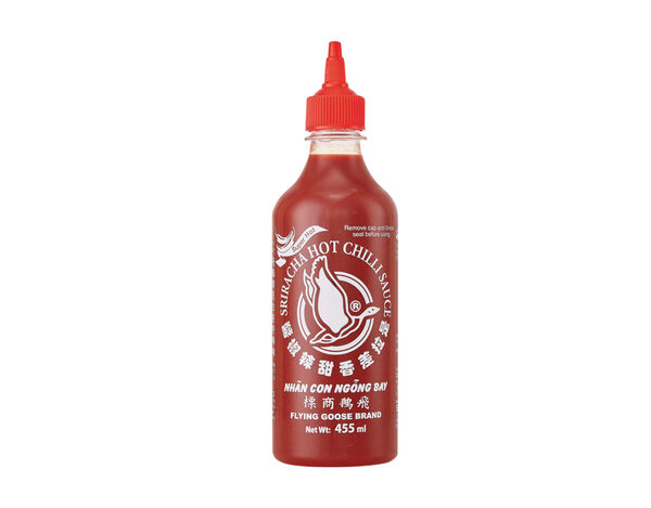 Flying Goose Srirachasaus Extra Heet 455 ml