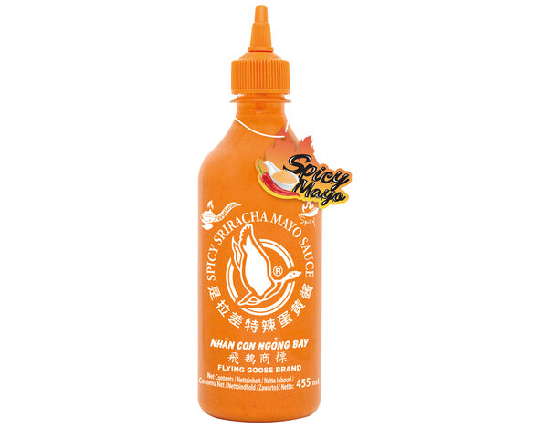 Flying Goose Sriracha chili-mayo saus pikant 455 ml