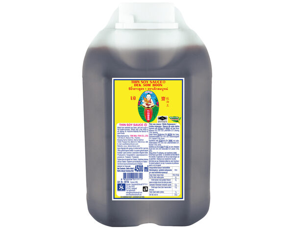 Dek Som Boon Lichte Sojasaus Formule A (Healthy Boy) 4,5 liter