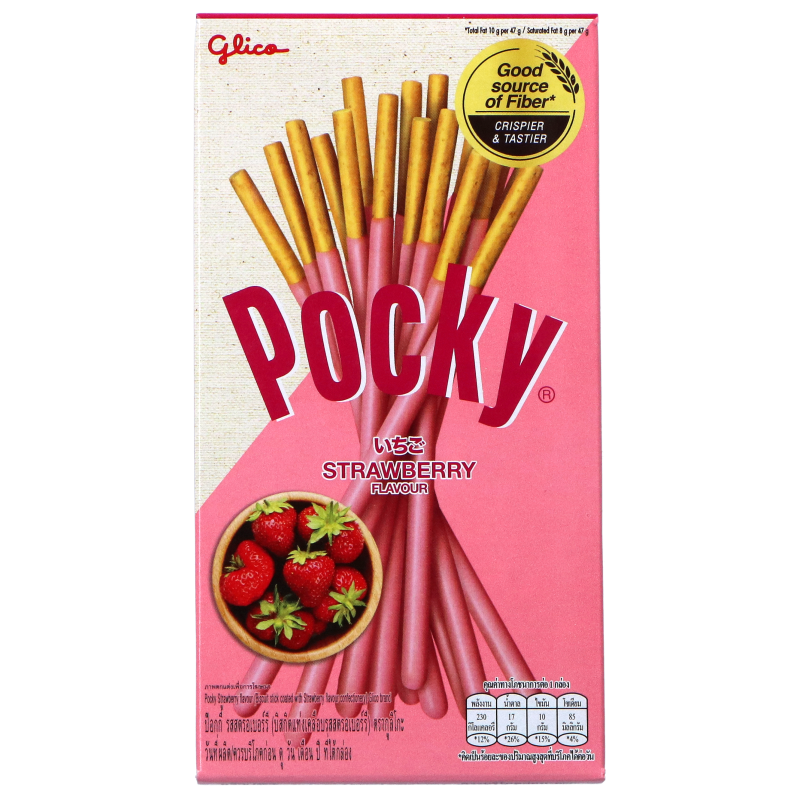 Glico Pocky Aardbeiensmaak 43 g